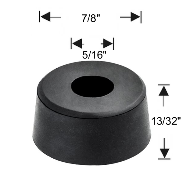 Rubber Bumprt 7-8  x 13-32