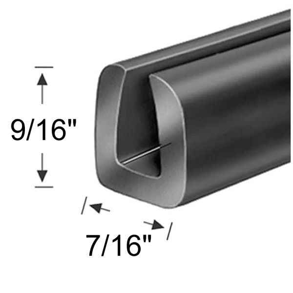 Universal Glass Setting Channel Fixed Glass Seal