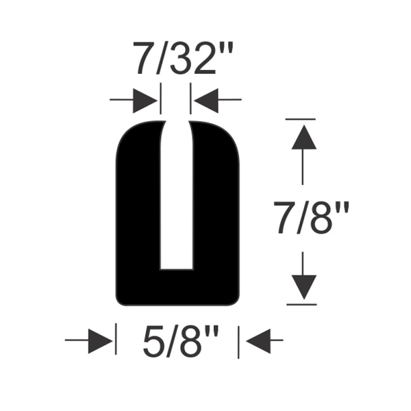 10-448X - Windshield or Back Window Seal Universal