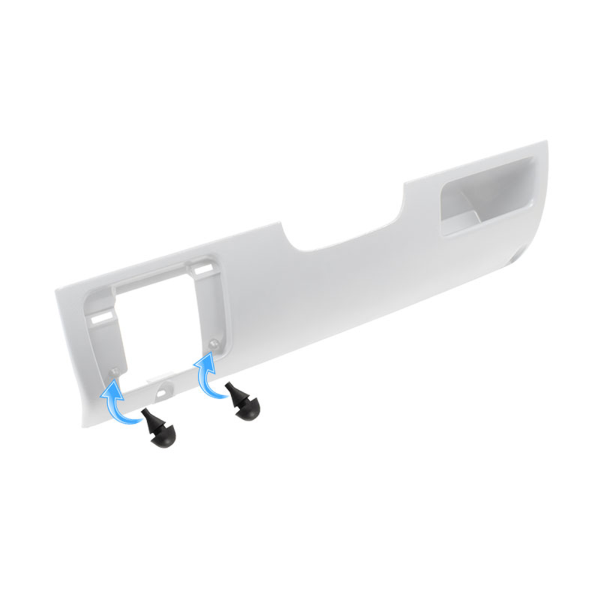 Steering Column Lower Trim Panel Rubber Bumpers