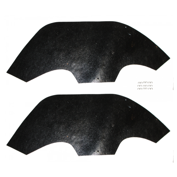03-174M - 1968-1972 Chevy Front Inner Fender A Arm Dust Shield Kit