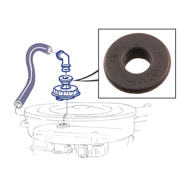 C8AZ-6A892-A - 1968-89 Ford Oil Filler Cap Elbow Grommet