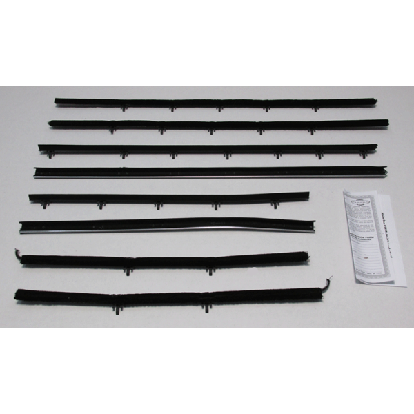 10-071E - 1966-67 Chevy Chevelle Window Beltline Weatherstrip Kit