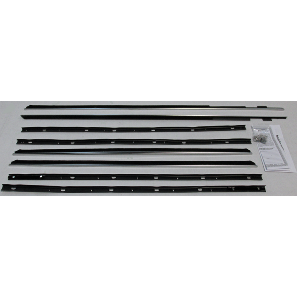 10-076E - 1964 Ford Galaxie 2 Door Hardtop Beltline Weatherstrip Kit