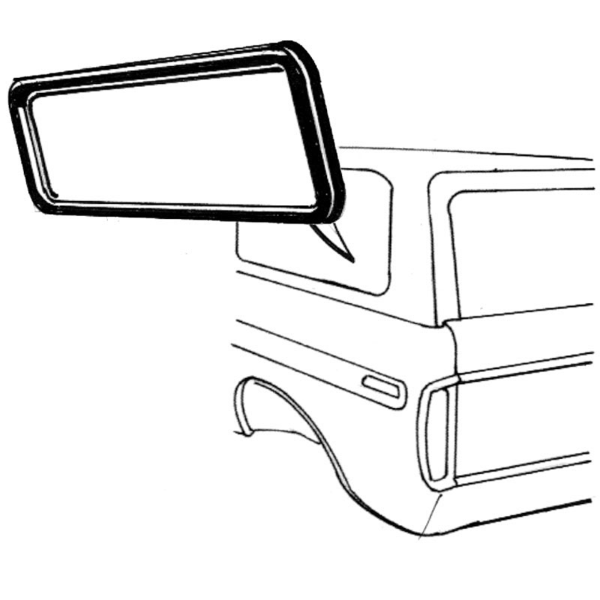 Dennis Carpenter - Quarter Window Seals - In Shell