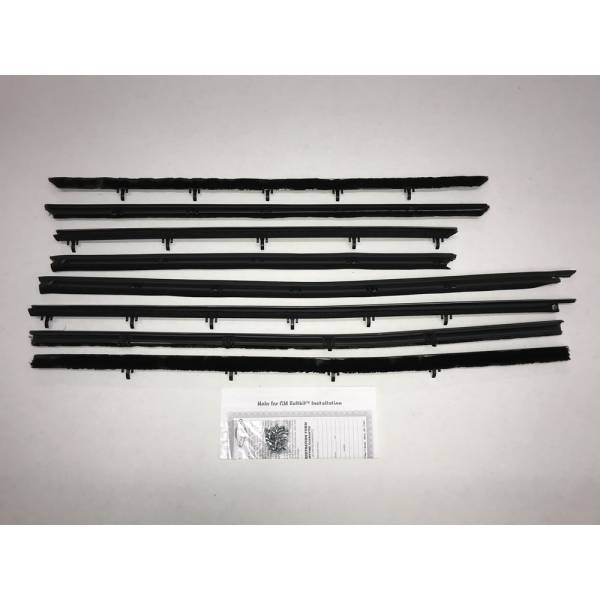 RePops - Beltline Weatherstrip - Complete 8 Piece Kit