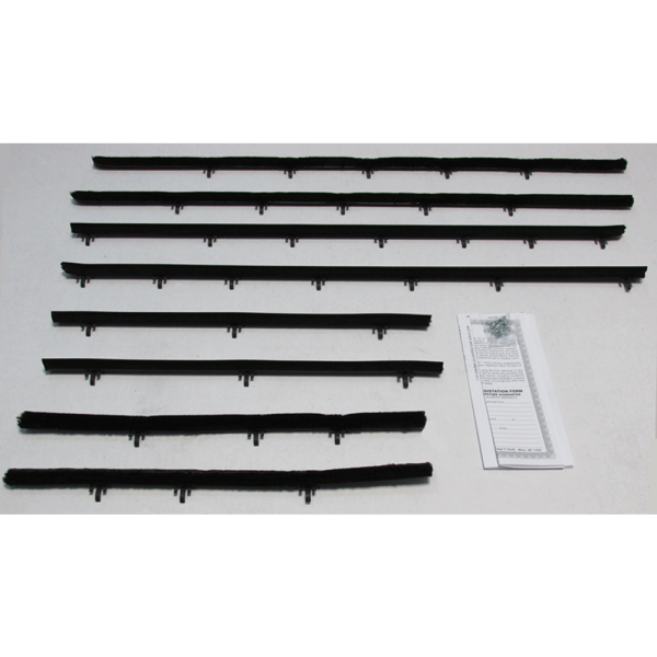 RePops - Beltline Weatherstrip - Complete 8 Piece Kit