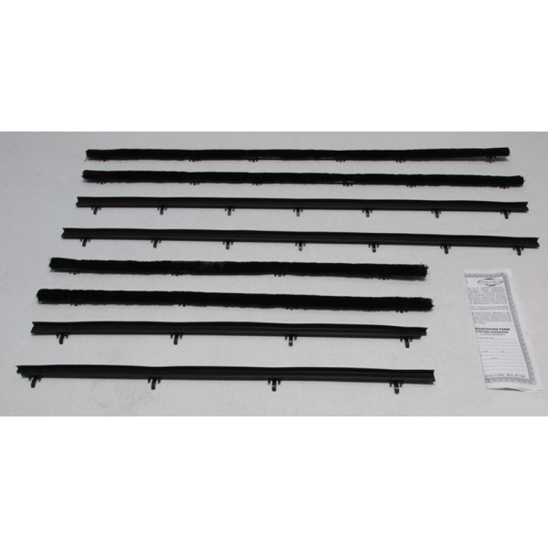 RePops - Beltline Weatherstrip - Complete 8 Piece Kit