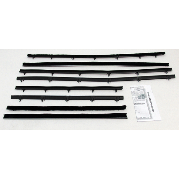 RePops - Beltline Weatherstrip - Complete 8 Piece Kit