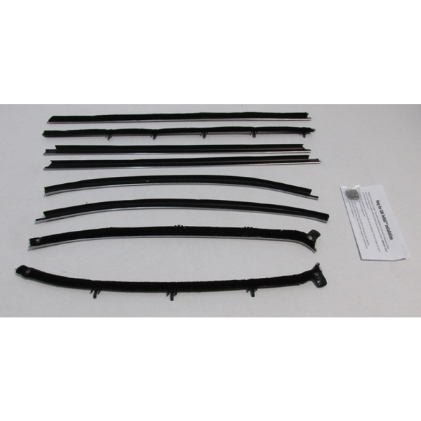 RePops - Beltline Weatherstrip - Complete 8 Piece Kit