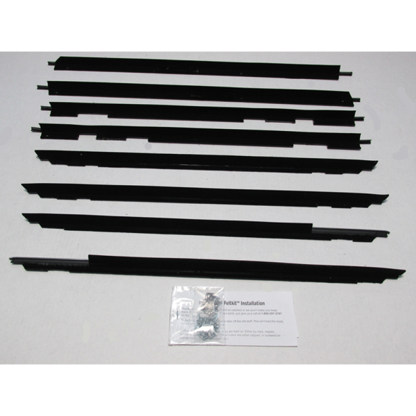 RePops - Beltline Weatherstrip - Complete 8 Piece Kit
