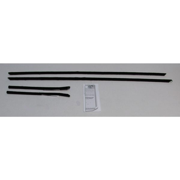 RePops - Beltline Weatherstrip - Outer 4 Piece Kit
