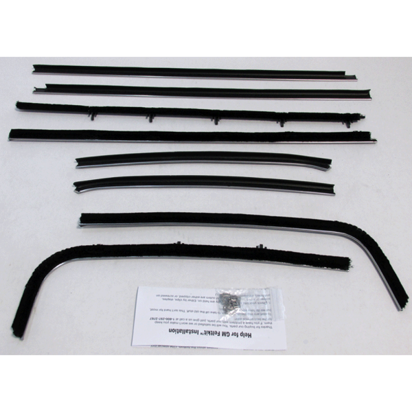 RePops - Beltline Weatherstrip - Complete 8 Piece Kit