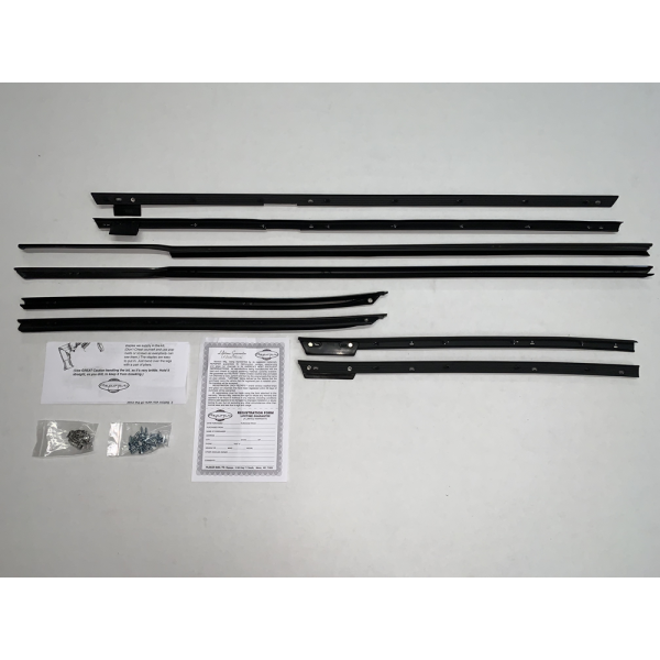 RePops - Beltline Weatherstrip - Complete 8 Piece Kit