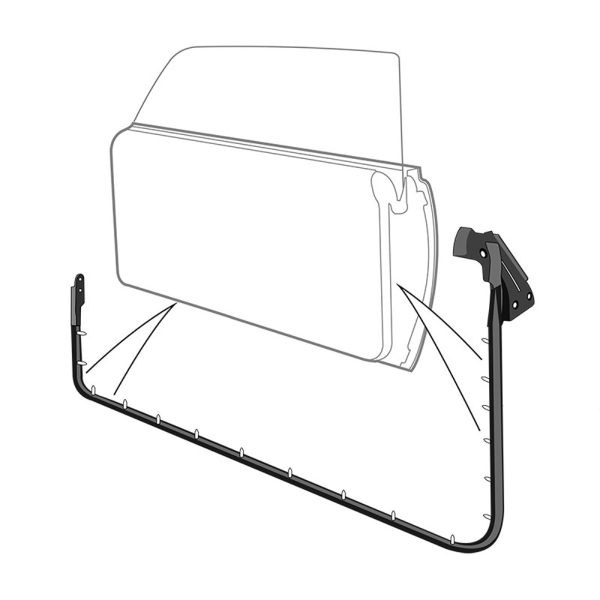 Dennis Carpenter - Door Seal Kit - Front