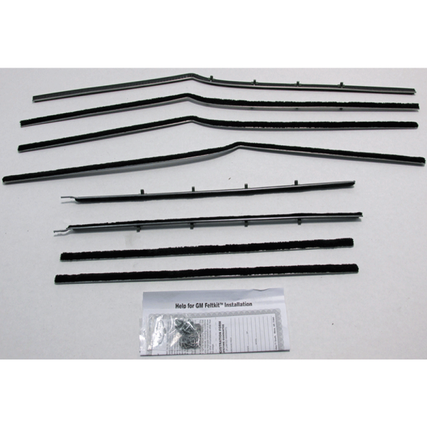 RePops - Beltline Weatherstrip - Complete 8 Piece Kit