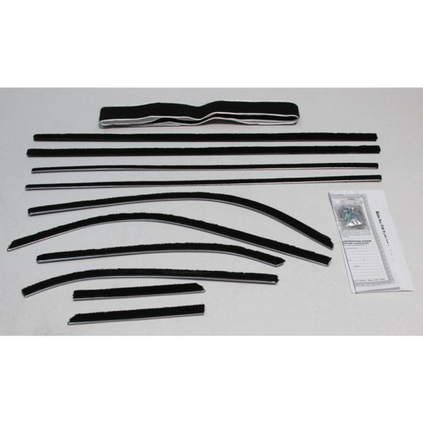 RePops - Beltline Weatherstrip - Complete 10 Piece Kit