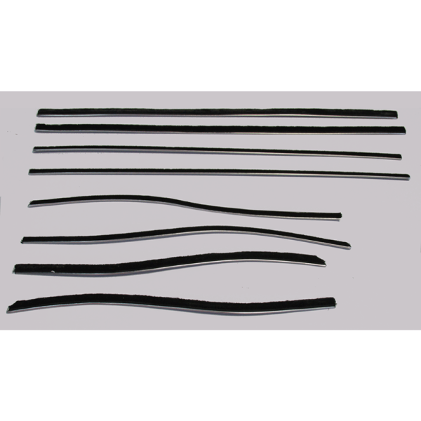 RePops - Beltline Weatherstrip - Complete 8 Piece Kit
