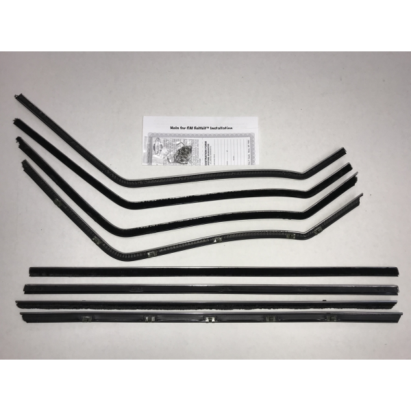 RePops - Beltline Weatherstrip - Complete 8 Piece Kit