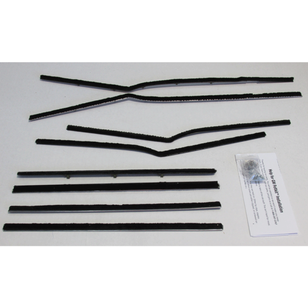 RePops - Beltline Weatherstrip - Complete 8 Piece Kit