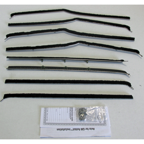 RePops - Beltline Weatherstrip - Complete 8 Piece Kit