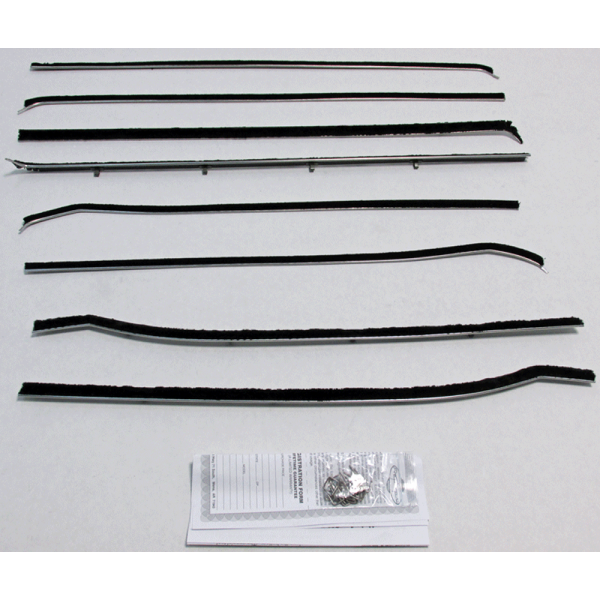 RePops - Beltline Weatherstrip - Complete 8 Piece Kit