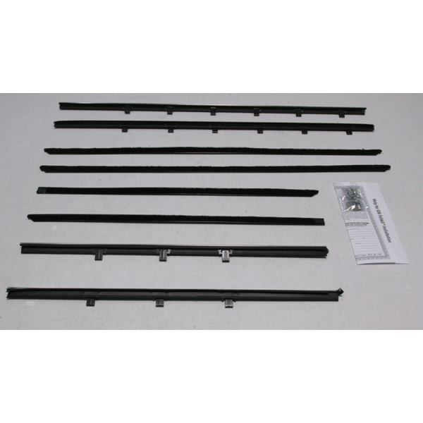 RePops - Beltline Weatherstrip - Complete 8 Piece Kit
