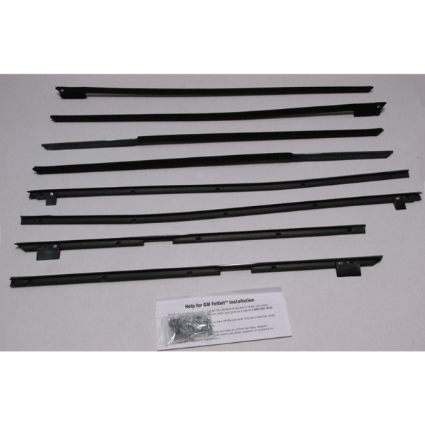 RePops - Beltline Weatherstrip - Complete 8 Piece Kit