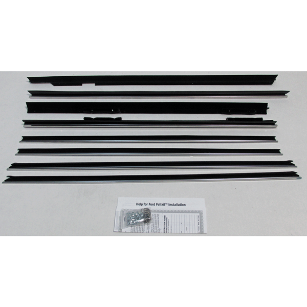 RePops - Beltline Weatherstrip - Complete 8 Piece Kit
