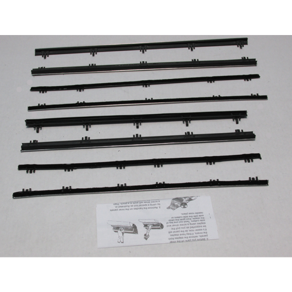 RePops - Beltline Weatherstrip - Complete 8 Piece Kit