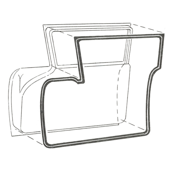 Dennis Carpenter - Door Seal Kit - Front