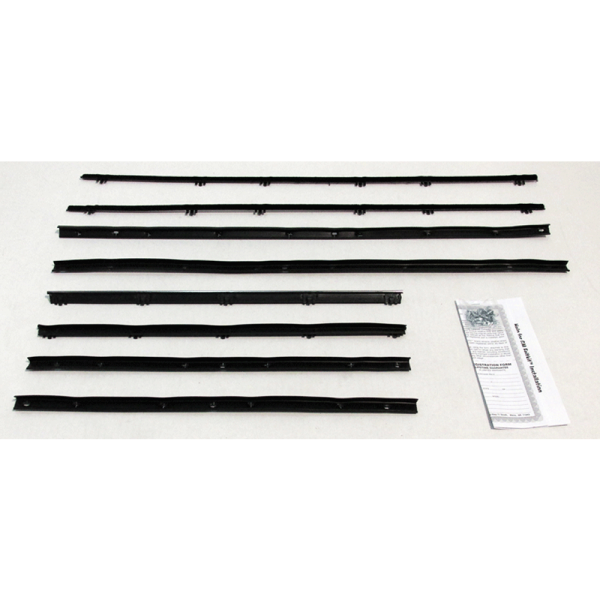 RePops - Beltline Weatherstrip - Complete 8 Piece Kit