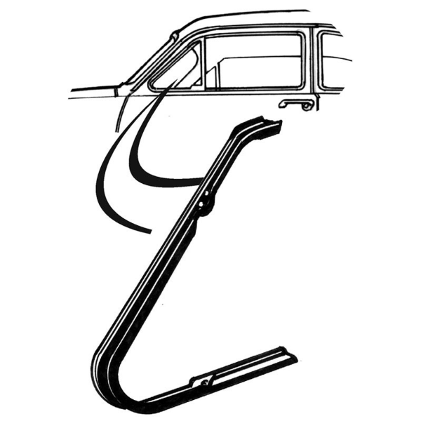 Dennis Carpenter - Front Door Vent Window Main Seal