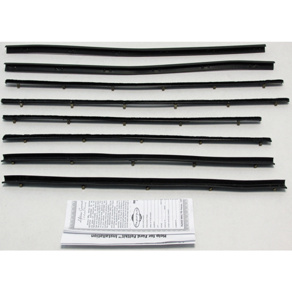 RePops - Beltline / Anti-Rattler Weatherstrip - 8 Piece Complete Kit