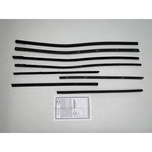 RePops - Beltline / Anti-Rattler Weatherstrip - Complete 8 Piece Kit