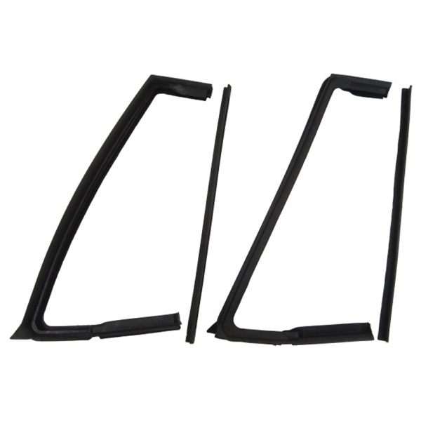Steele Rubber - Front Door Vent Window Seal Kit - 4 Piece