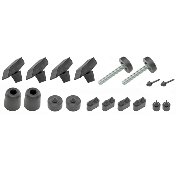 Resto Parts - Rubber Bumper Kit - 18 Piece