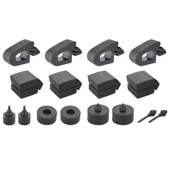Resto Parts - Rubber Bumper Kit - 16 Piece