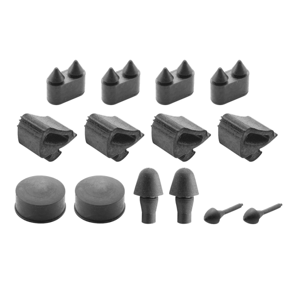 Resto Parts - Rubber Bumper Kit - 14 Piece