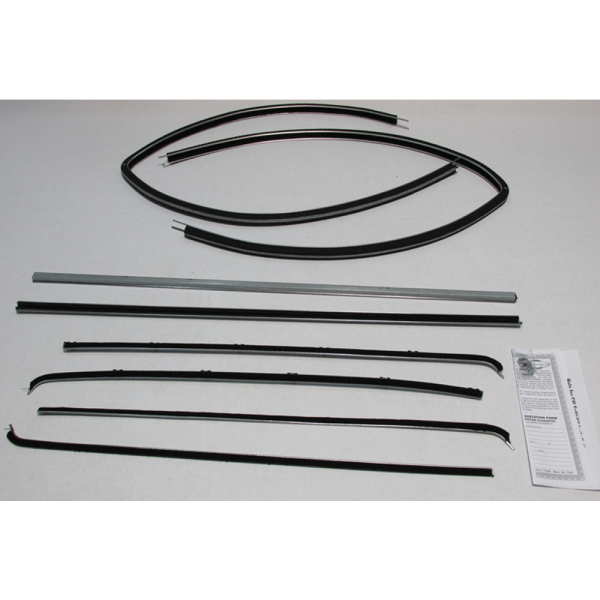 RePops - Beltline Weatherstrip & Window Channel - 8 Piece Complete Kit