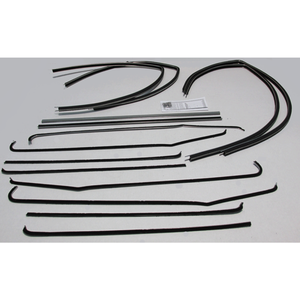 RePops - Beltline Weatherstrip & Window Channel - 14 Piece Complete Kit