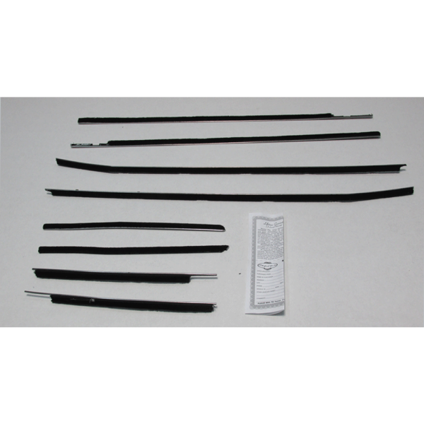 RePops - Beltline / Anti-Rattler Weatherstrip - 8 Piece Complete Kit