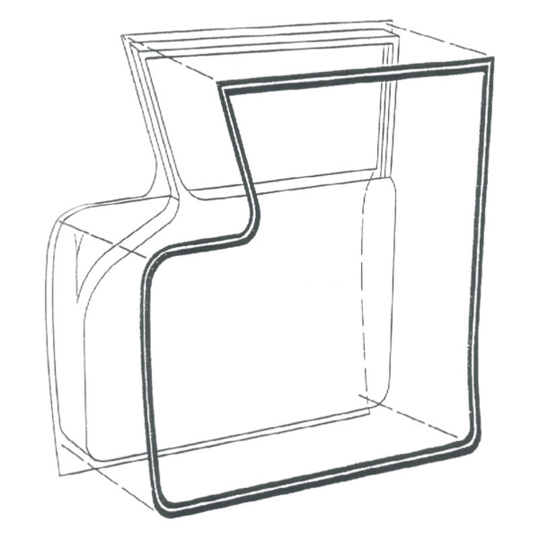 Dennis Carpenter - Door Seal Kit - Front