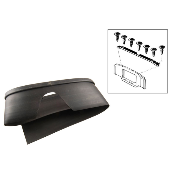 Dennis Carpenter - Radiator Core Support Seal - At Top