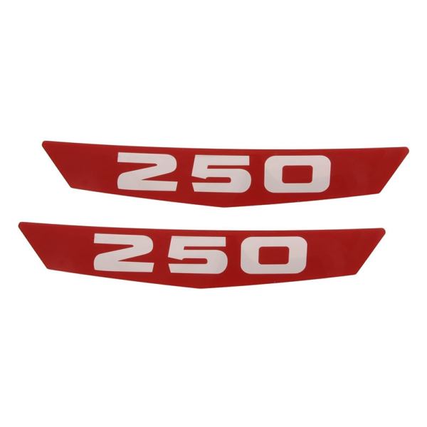 1963-64 Ford F-250 hood side inserts.