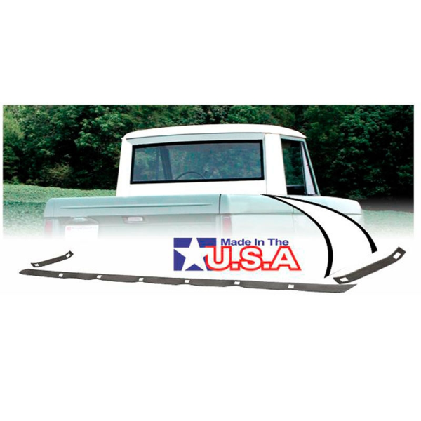 1966-72 Ford Bronco Rear Of Roof To Top Of Bed Seal Kit.