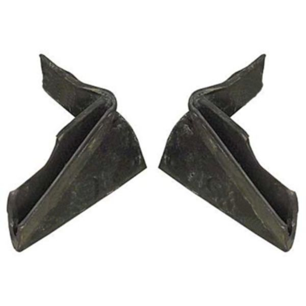 1967-68 Ford Galaxie convertible top rear rail water deflector.