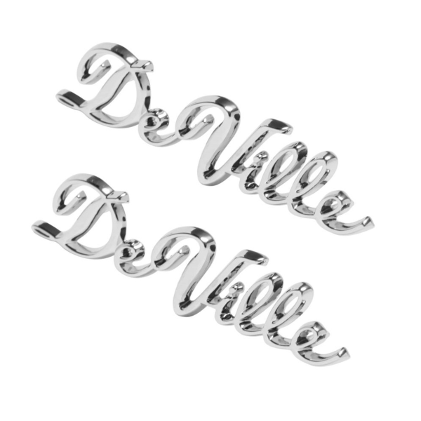 1965-70 Cadillac DeVille quarter panel emblems.