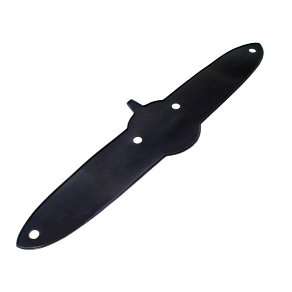 1955 Buick trunk emblem mounting pad.