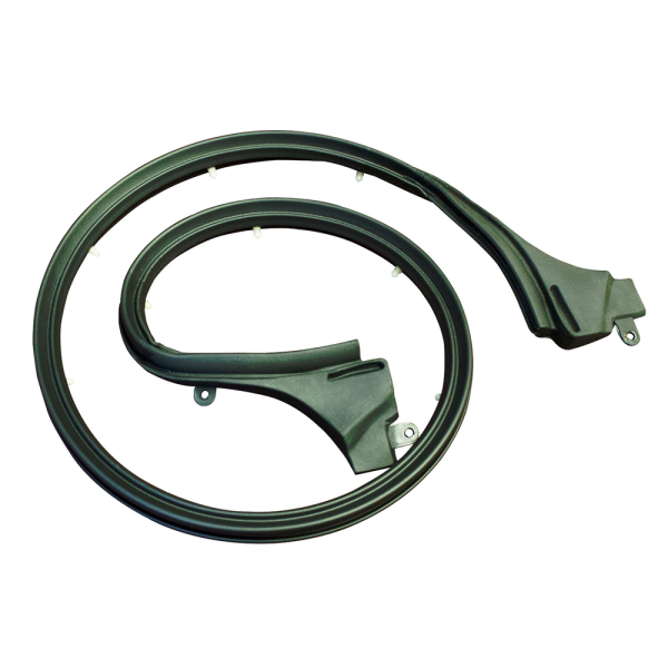 1968-69 Chevy Camaro and Pontiac Firebird convertible top header seal.